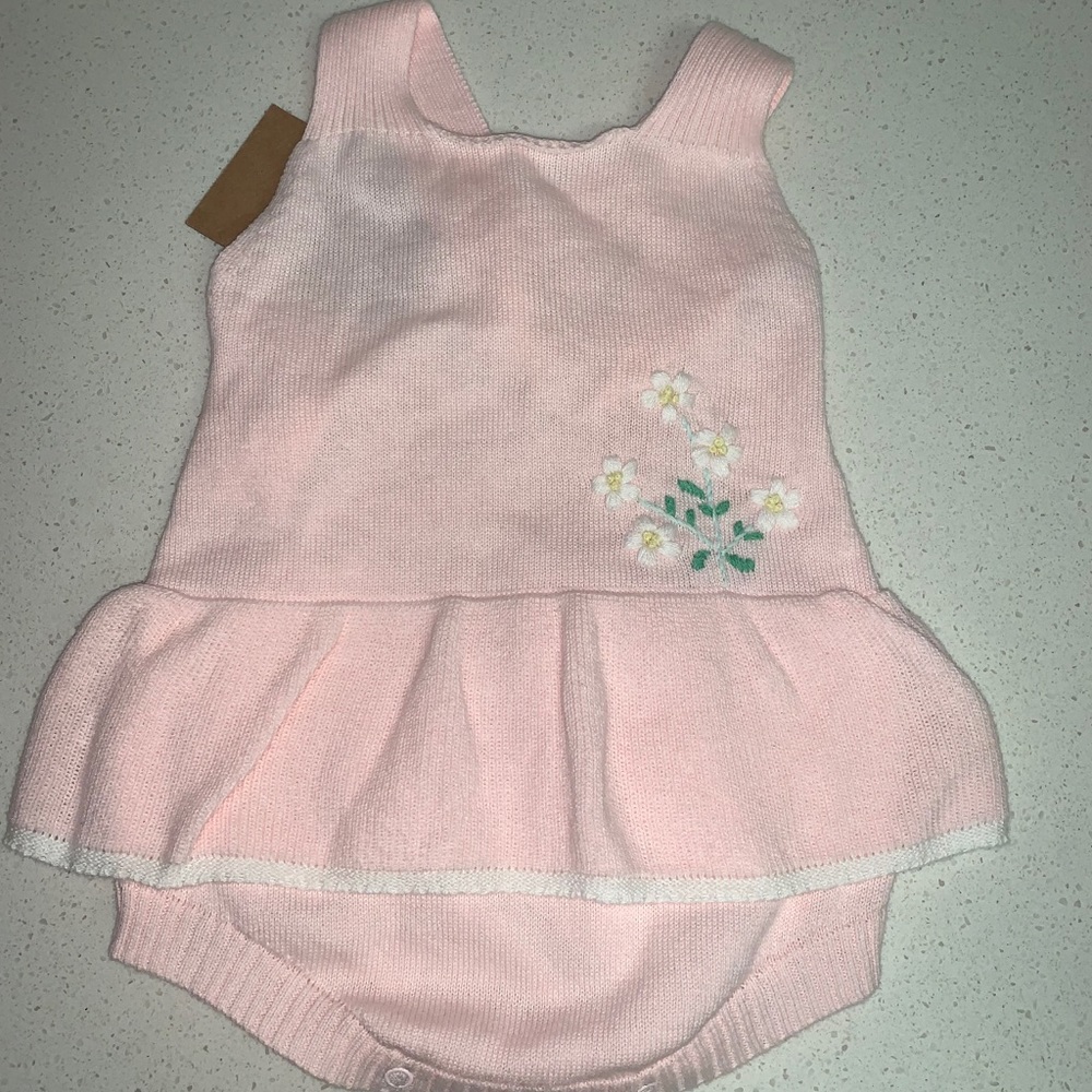 Angel dear baby girl romper